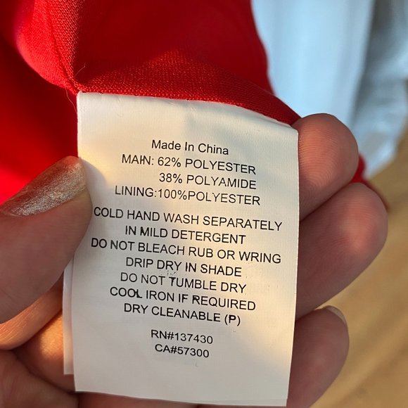 BOO RADLEY RED SLEEVLESS EXTENDABLE VEST (SZ 6) (NWT) - Picture 11 of 11